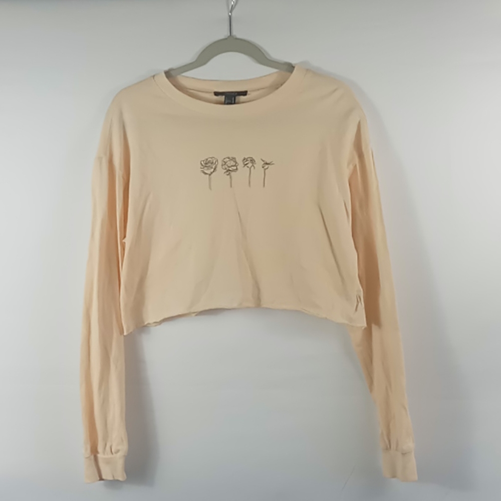 Forever21 cropped top size medium
